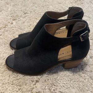 Lucky Brand Women's Heeled Sandals black size 7.5